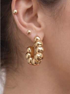 😍CLEARANCE  - JOE FRESH Goldtone Fashion Earrings Studs Hoops